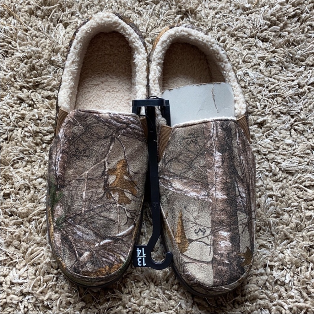 Mens Camo Slippers - Picture 4 of 5